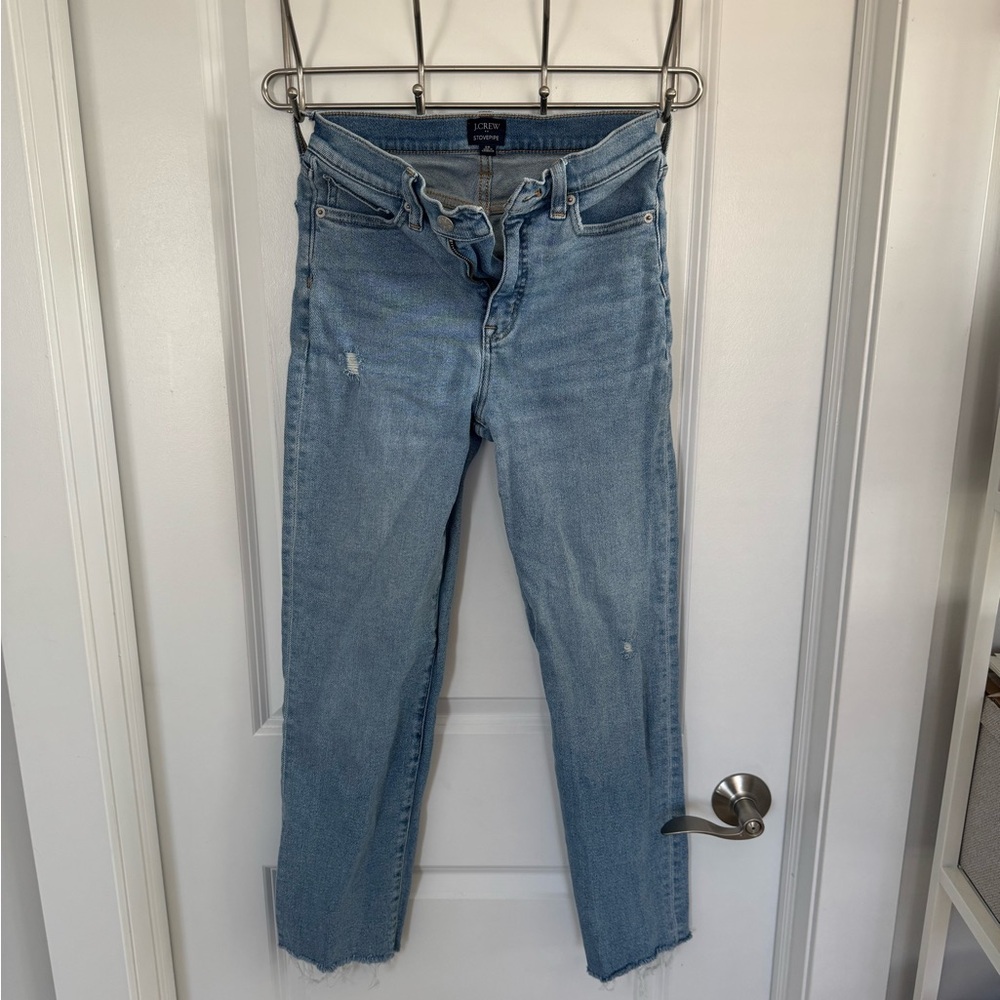 J. Crew Light Blue Ankle Jeans